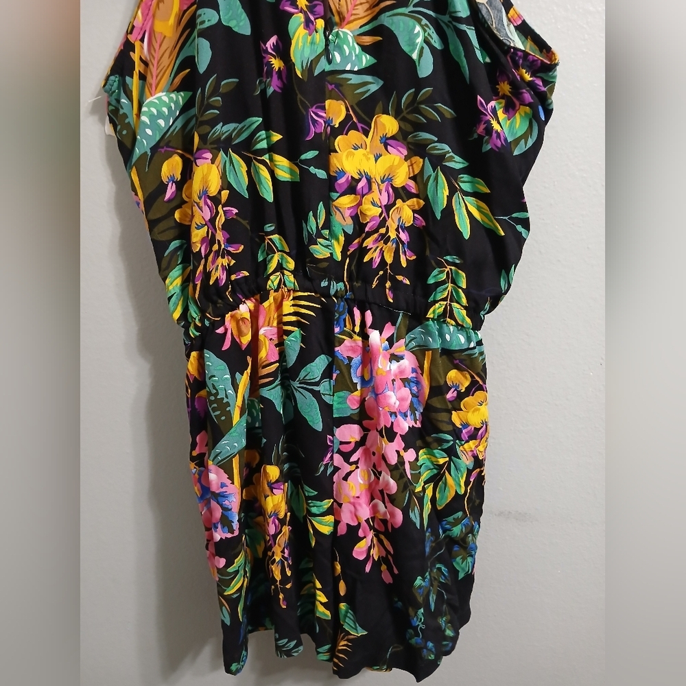 RACHEL Rachel Roy Floral Halter Neck Romper - Picture 11 of 16